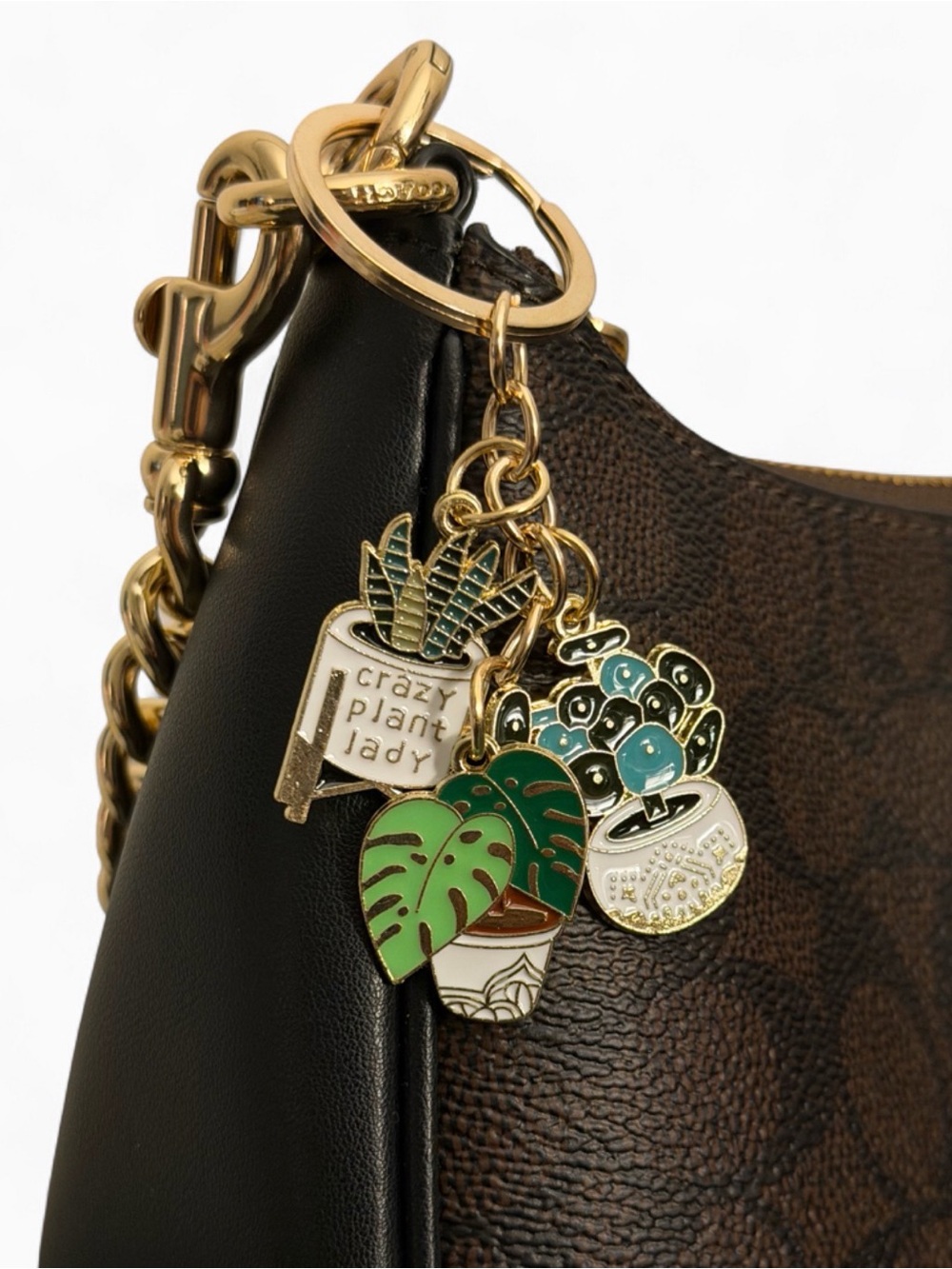 Crazy Plant Lady Keychain - Picture 2 of 3
